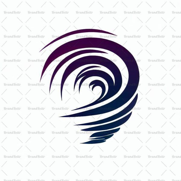 Abstrakte Tornadospirale